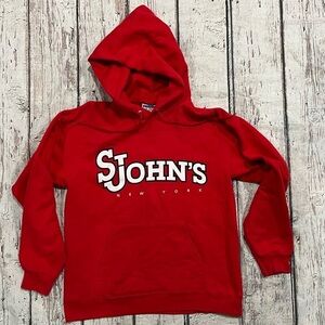 Vintage Early 2000s St. John's University Red Storm College Sweatshirt Hoodie